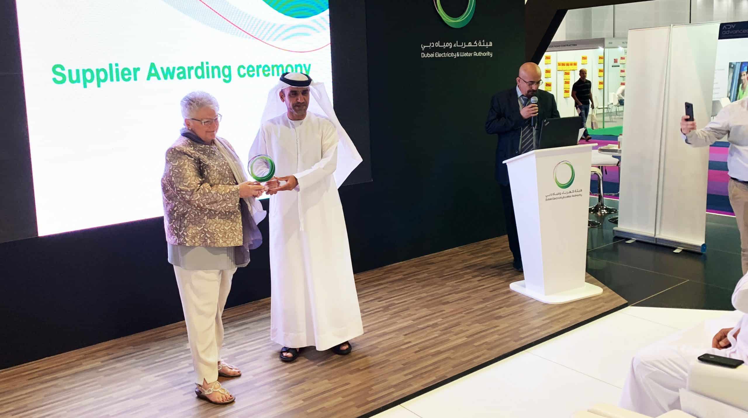 DEWA Supplier Award