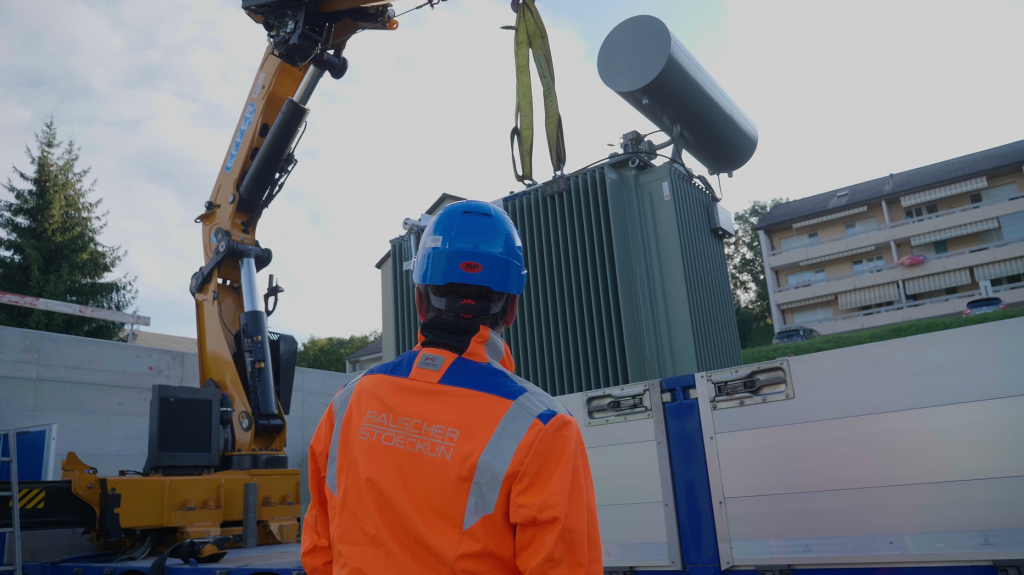 Traction Transformer for DC voltage lines in Switzerland