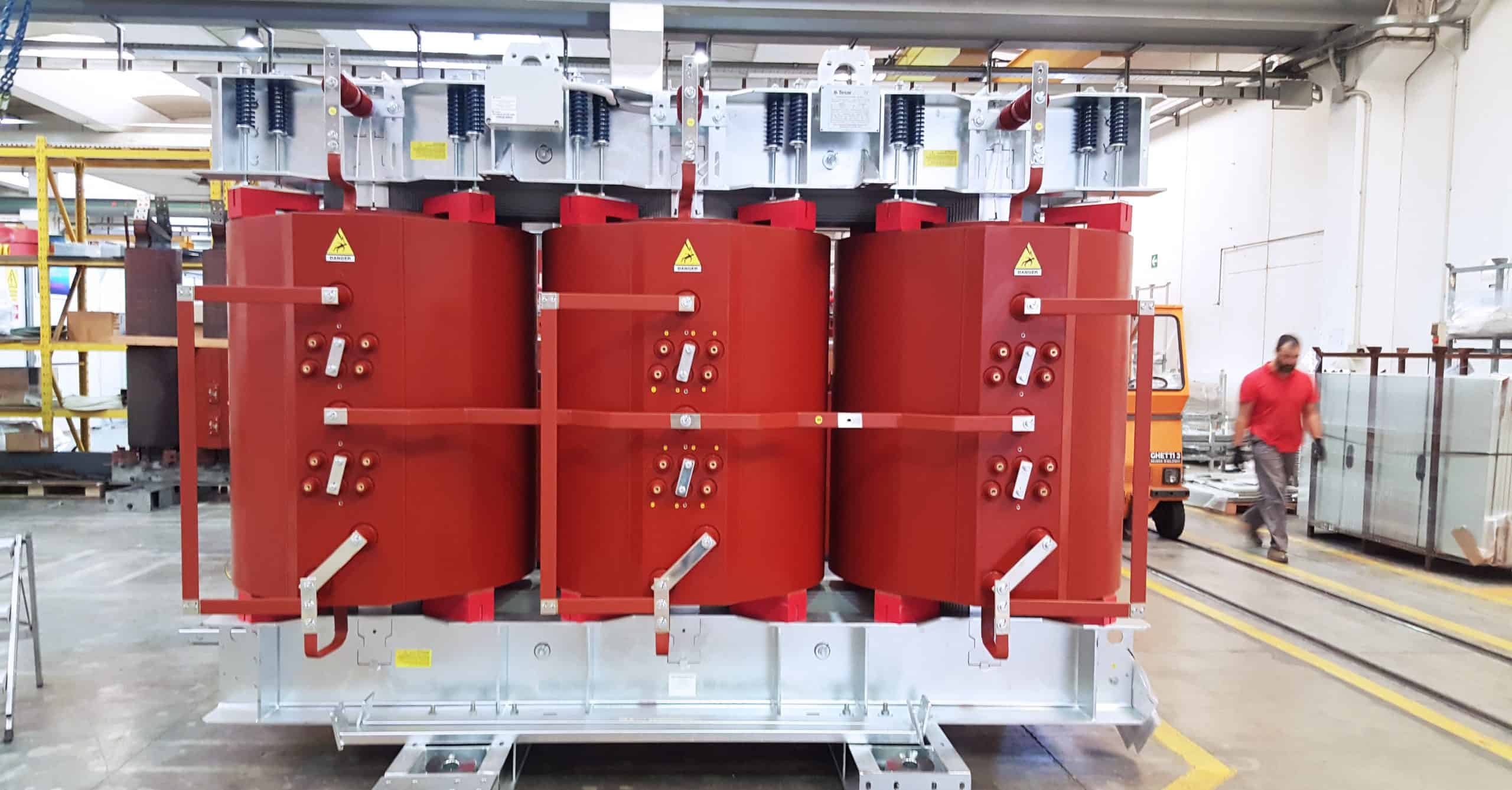 Cast resin transformer in Tesar plant Cast resin transformer in Tesar plant