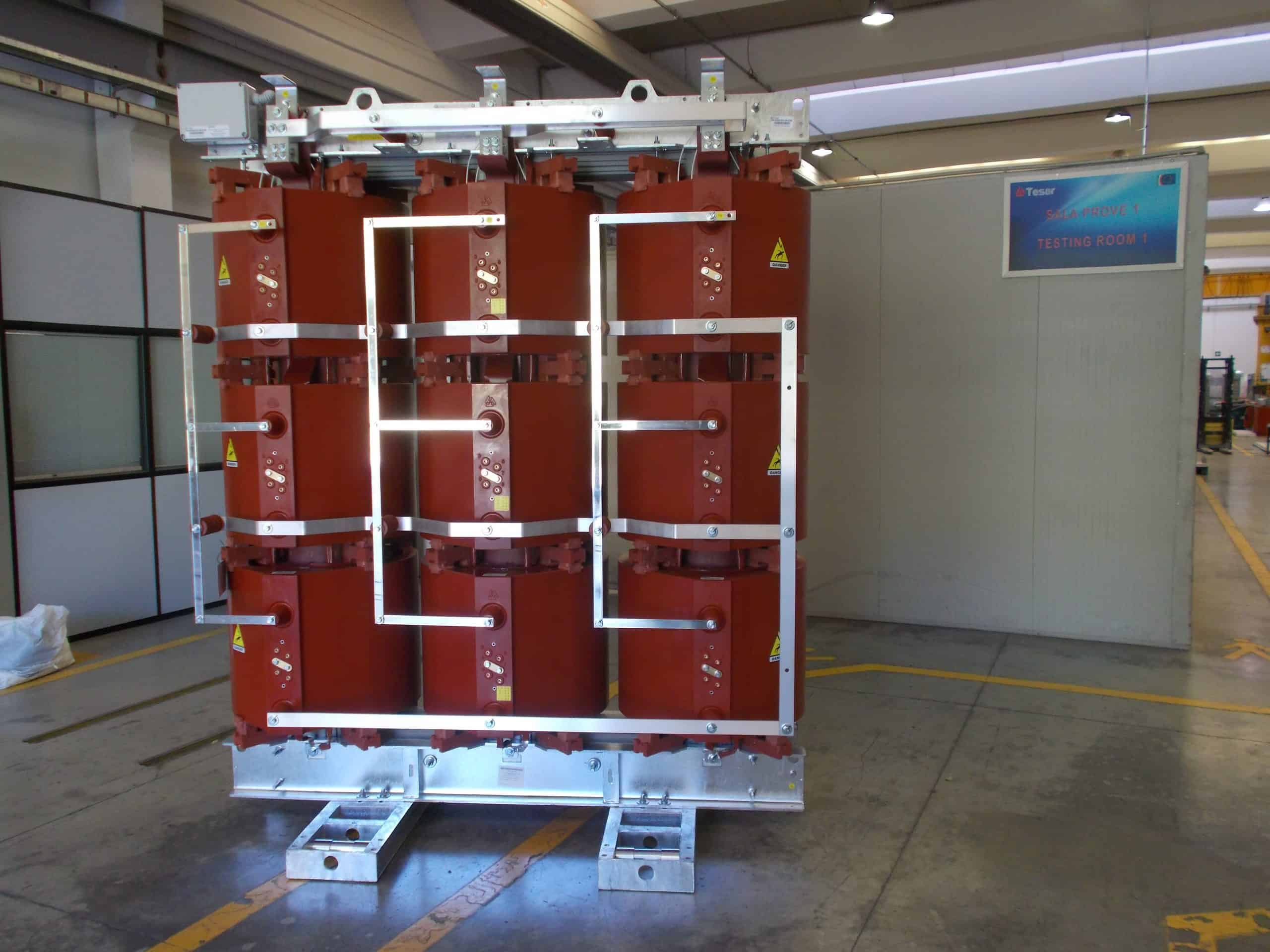 Dry type transformers at Tesar Italy