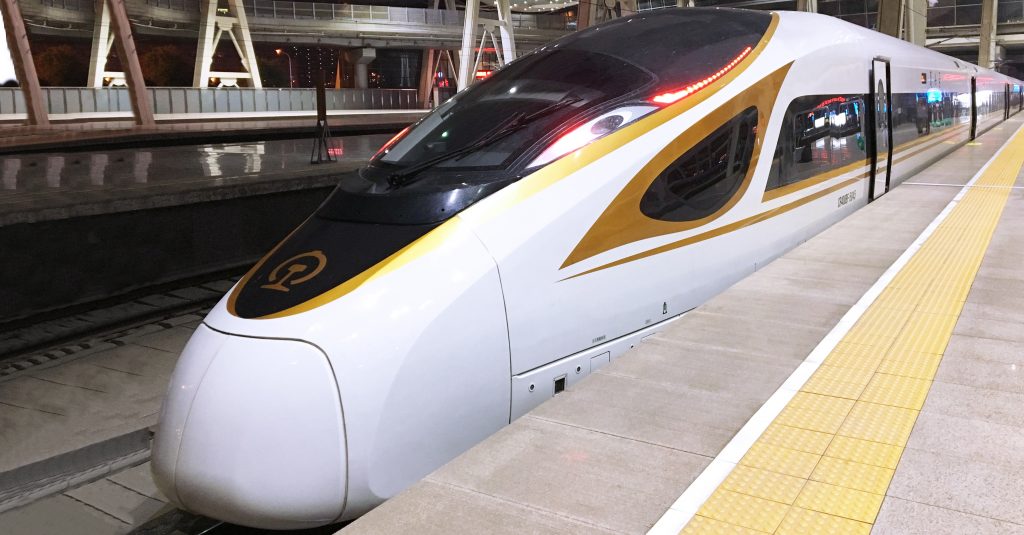 Connectors for Chinese high-speed trains