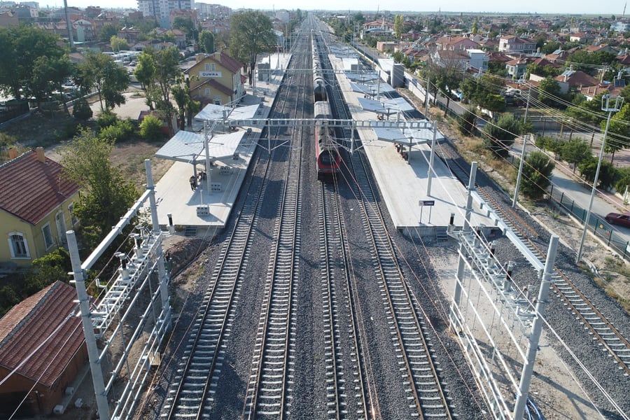 Yapi Merkezi railway electrification
