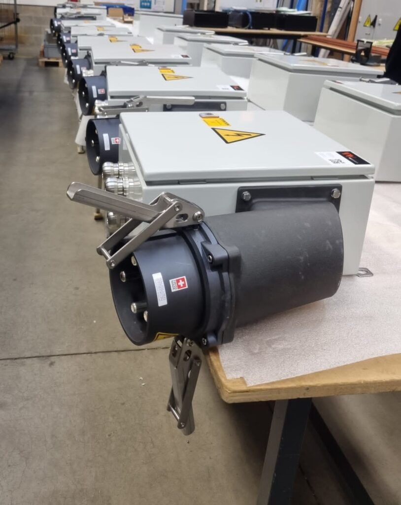 High current connectors to the world’s largest offshore wind farm