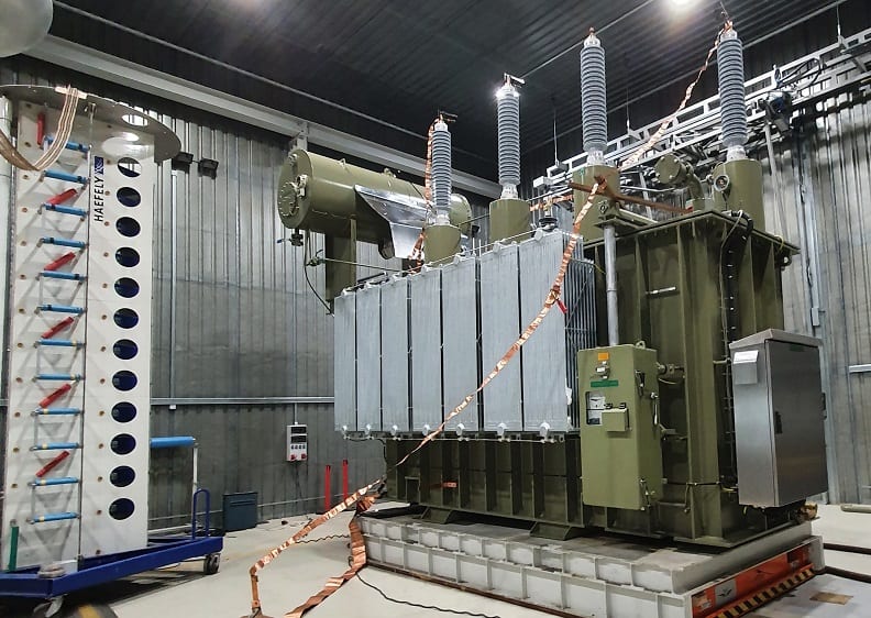 Power transformer, R&S ZREW, 110 kV substation - 1