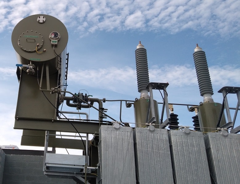 Power transformer, R&S ZREW, 110 kV substation - 3