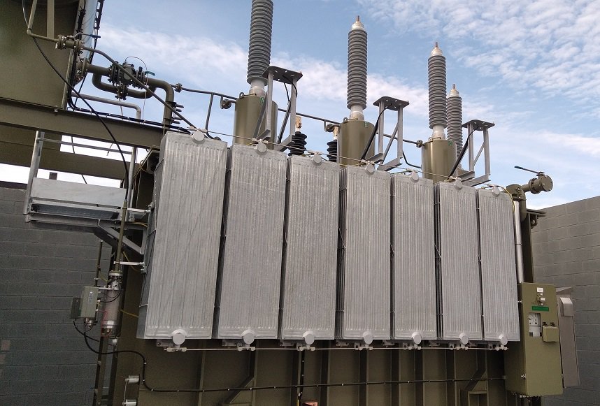 Power transformer, R&S ZREW, 110 kV substation - 4