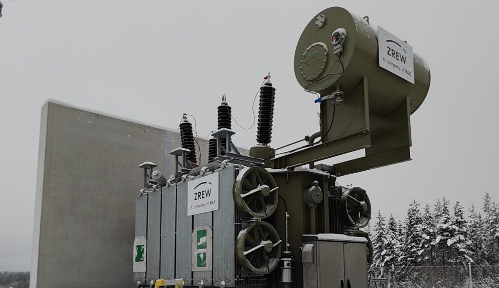 Power transformer for battery energy storage system in Finland